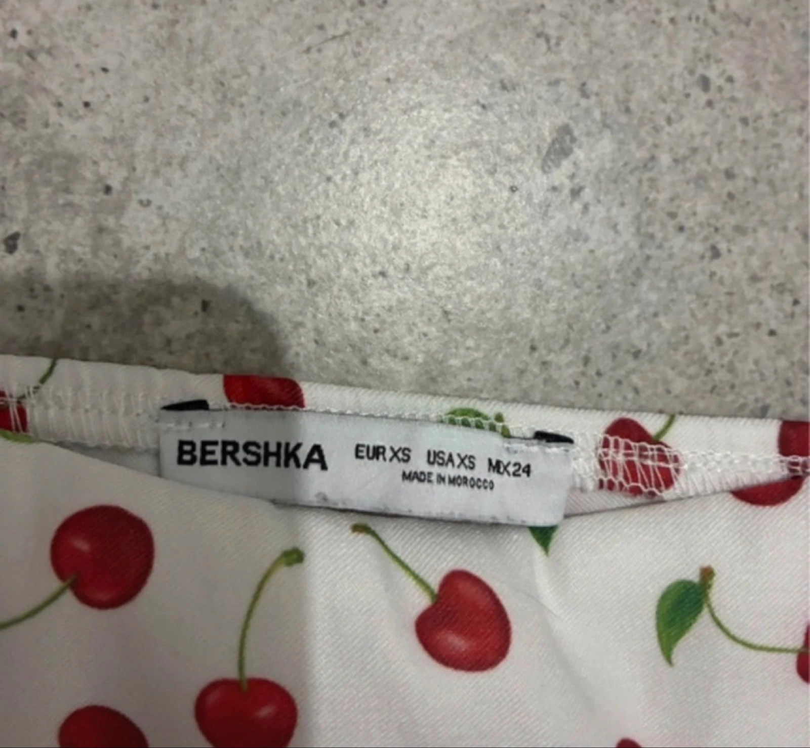 Bershka cherry print bustier – photo 4